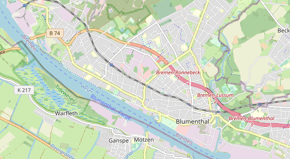 Monteurzimmer auf Karte