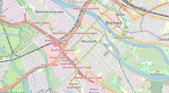 Monteurzimmer auf Karte