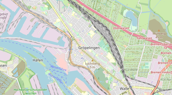 Monteurzimmer auf Karte