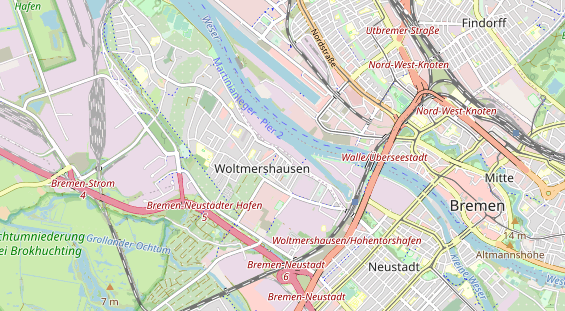 Monteurzimmer auf Karte