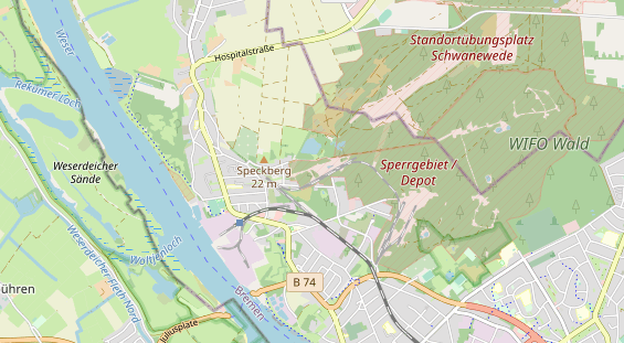 Monteurzimmer auf Karte