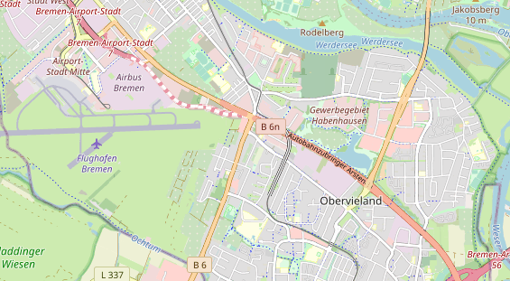 Monteurzimmer auf Karte