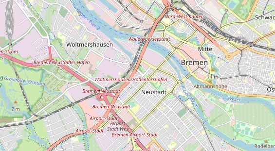 Monteurzimmer auf Karte