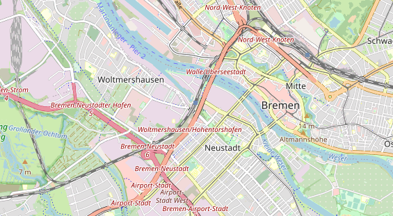Monteurzimmer auf Karte