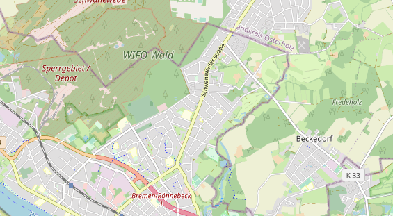 Monteurzimmer auf Karte