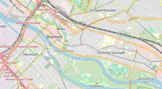 Monteurzimmer auf Karte