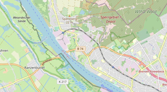 Monteurzimmer auf Karte