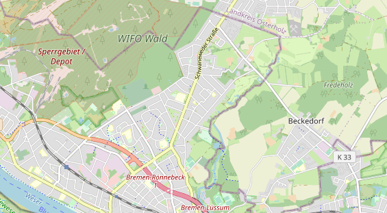 Monteurzimmer auf Karte