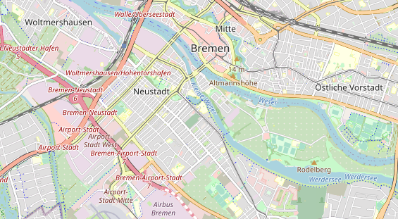 Monteurzimmer auf Karte