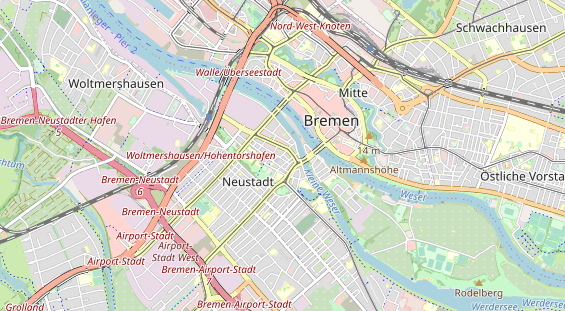 Monteurzimmer auf Karte