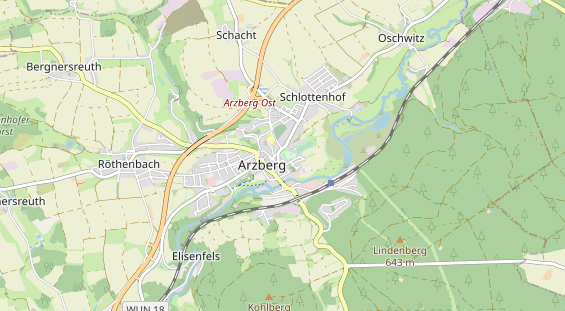 Monteurzimmer auf Karte