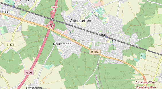 Monteurzimmer auf Karte