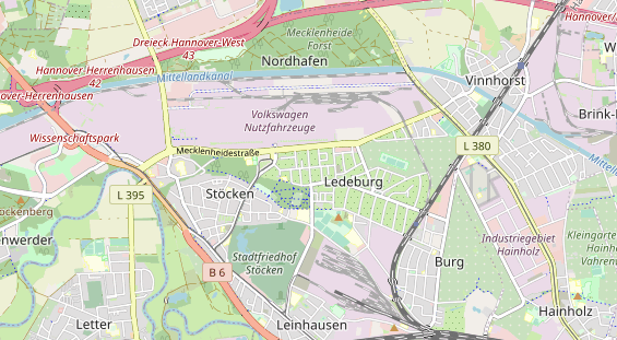 Monteurzimmer auf Karte