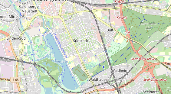 Monteurzimmer auf Karte