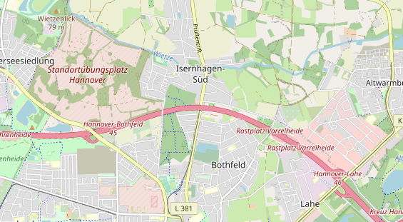 Monteurzimmer auf Karte