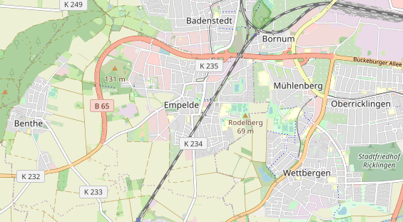 Monteurzimmer auf Karte