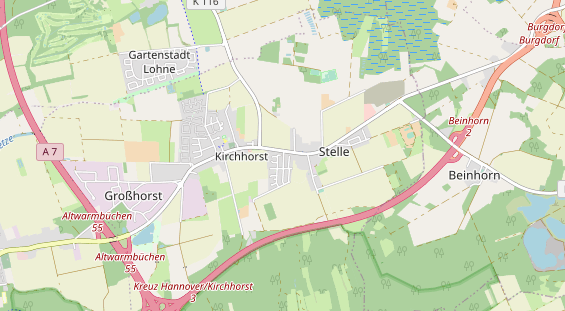 Monteurzimmer auf Karte