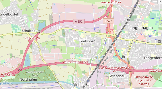 Monteurzimmer auf Karte