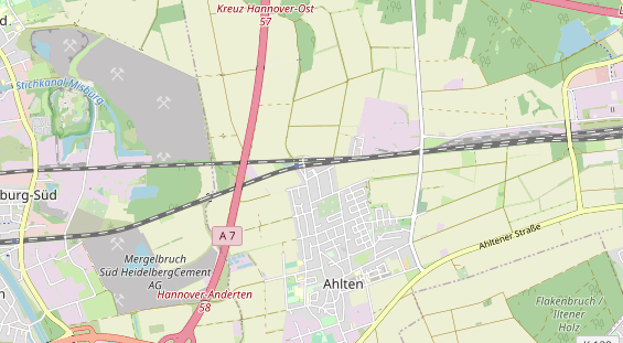 Monteurzimmer auf Karte