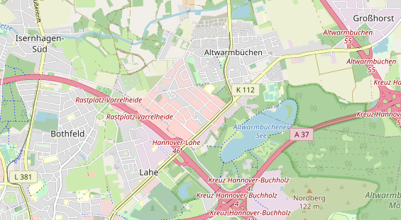 Monteurzimmer auf Karte