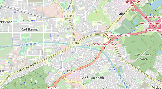 Monteurzimmer auf Karte