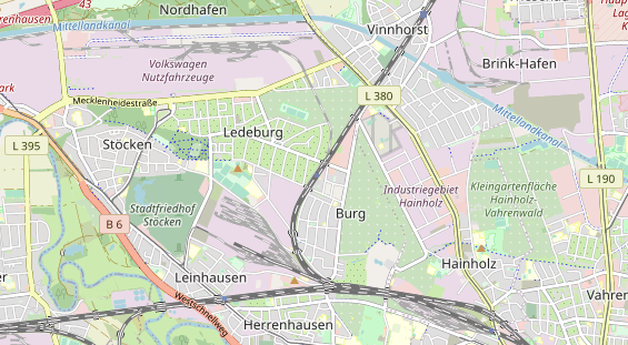 Monteurzimmer auf Karte