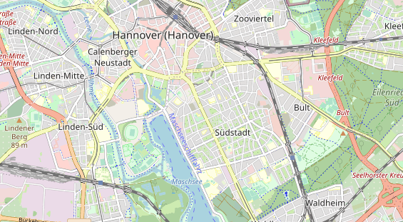 Monteurzimmer auf Karte