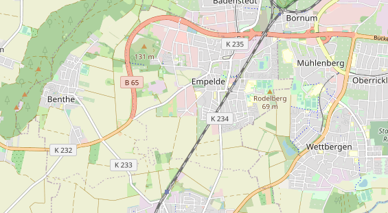 Monteurzimmer auf Karte