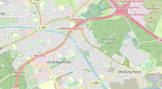 Monteurzimmer auf Karte