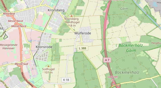 Monteurzimmer auf Karte