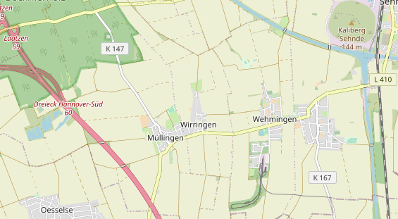 Monteurzimmer auf Karte