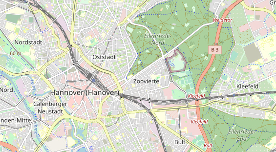 Monteurzimmer auf Karte