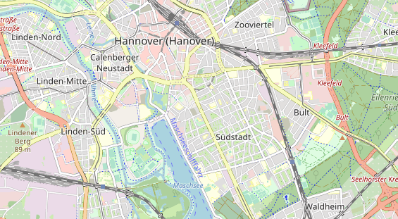 Monteurzimmer auf Karte