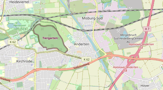 Monteurzimmer auf Karte