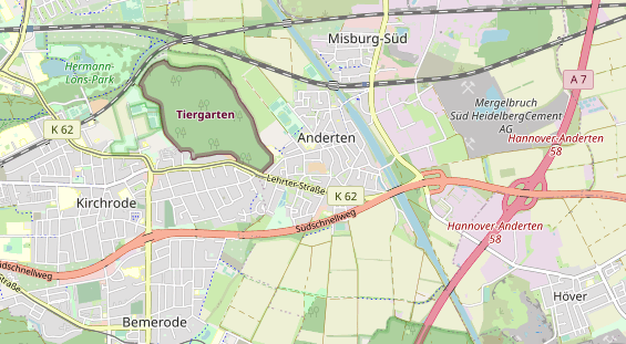 Monteurzimmer auf Karte