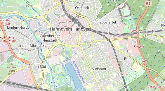 Monteurzimmer auf Karte