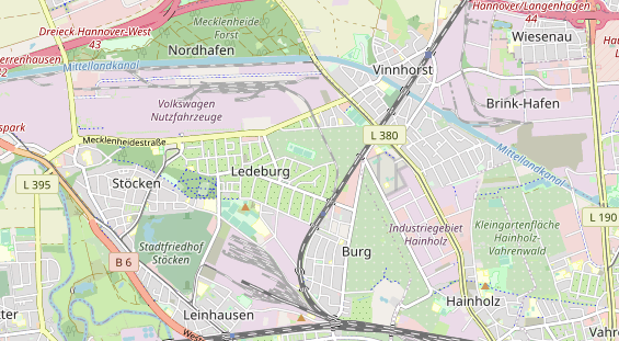 Monteurzimmer auf Karte