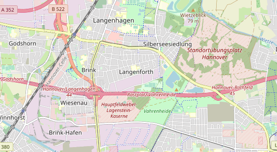 Monteurzimmer auf Karte
