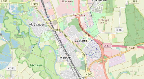 Monteurzimmer auf Karte