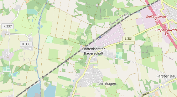 Monteurzimmer auf Karte