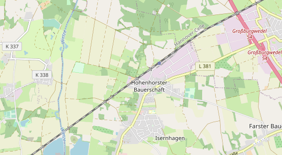 Monteurzimmer auf Karte