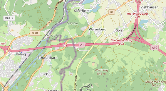 Monteurzimmer auf Karte