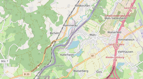 Monteurzimmer auf Karte