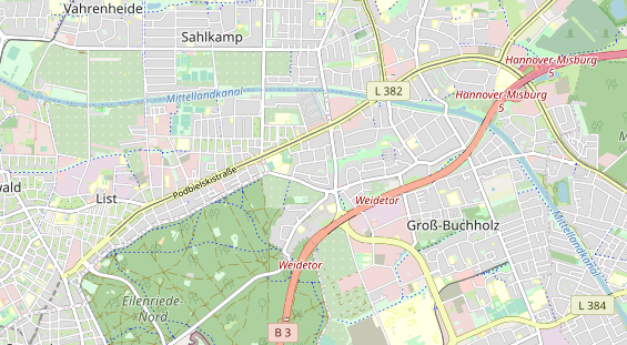 Monteurzimmer auf Karte