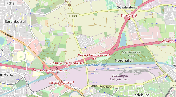 Monteurzimmer auf Karte