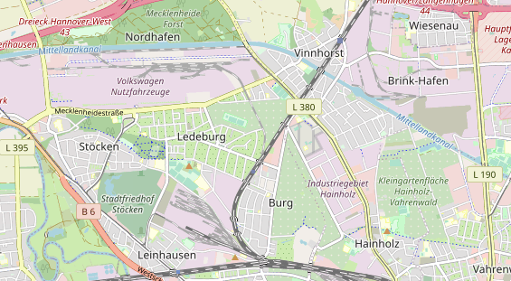 Monteurzimmer auf Karte