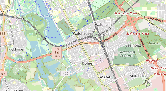 Monteurzimmer auf Karte