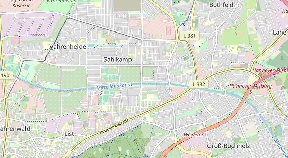 Monteurzimmer auf Karte