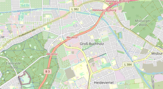 Monteurzimmer auf Karte