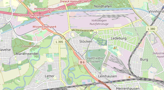 Monteurzimmer auf Karte